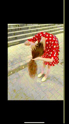 搞笑GIF趣图：世界上怎么会有女孩子这么萌的生物呢
